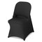 150 Pack Stretch Chair Covers for Folding Chairs Polyester Spandex Wrinkle Resistant